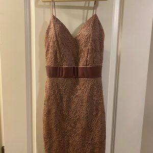 Rose short dress